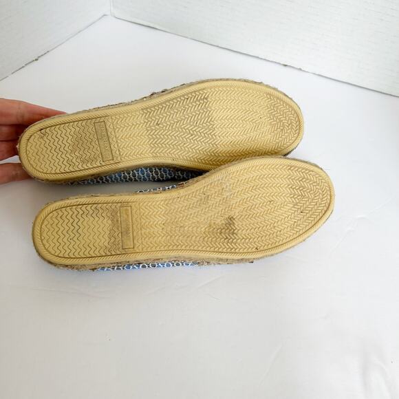 Sperry Top-Sider Katama Fish Espadrilles Boat Shoes Size 7.5 Flats Slip On - Picture 9 of 10